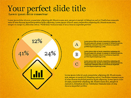 Infographics with Road Signs, Slide 14, 03131, Infographics — PoweredTemplate.com