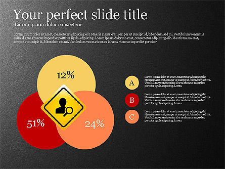 Infographics with Road Signs, Slide 3, 03131, Infographics — PoweredTemplate.com