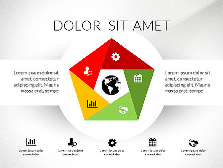 Diagrama circular, Diapositiva 2, 03134, Modelos de negocios — PoweredTemplate.com