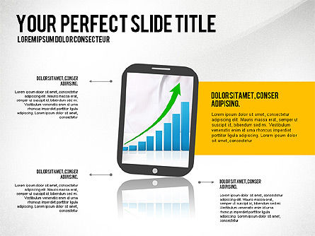 Illustrative Presentation with Data Driven Charts, Slide 5, 03135, Presentation Templates — PoweredTemplate.com