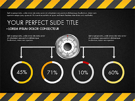 Plantilla de presentación de seguridad, Diapositiva 15, 03137, Plantillas de presentación — PoweredTemplate.com