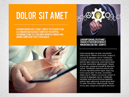 Consulting Company Profile Illustration, Slide 7, 03140, Presentation Templates — PoweredTemplate.com