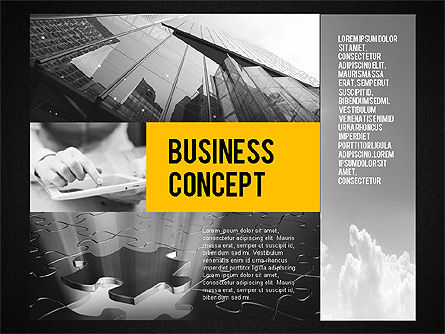 Consulting Company Profile Illustration, Slide 9, 03140, Presentation Templates — PoweredTemplate.com
