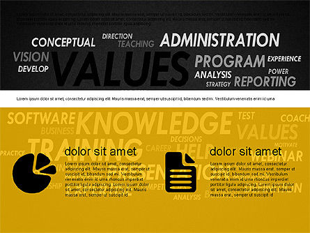 Plantilla de presentación LMS, Diapositiva 12, 03141, Modelos de negocios — PoweredTemplate.com