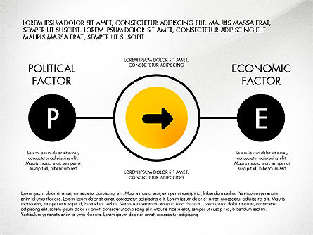 PEST Analysis Diagram, Slide 6, 03143, Business Models — PoweredTemplate.com