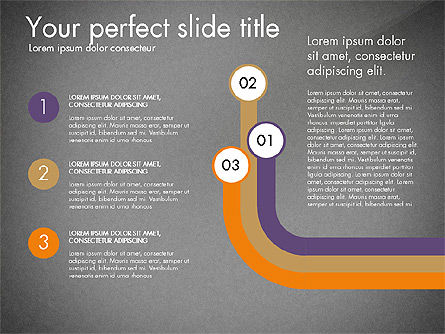 Diagrama de flujo de trabajo de proceso, Diapositiva 15, 03149, Diagramas de proceso — PoweredTemplate.com