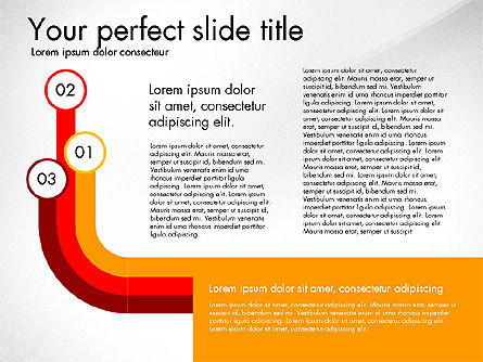 워크 플로 다이어그램 도구 상자 처리, 슬라이드 3, 03149, 프로세스 도표 — PoweredTemplate.com
