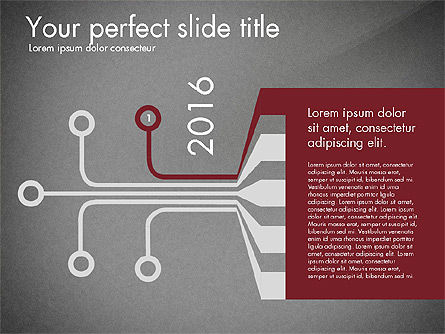 Boîte à outils du diagramme de flux de processus, Diapositive 9, 03149, Schémas de procédés — PoweredTemplate.com