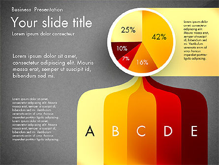 Data Driven Pie Chart Toolbox, Slide 12, 03152, Data Driven Diagrams and Charts — PoweredTemplate.com