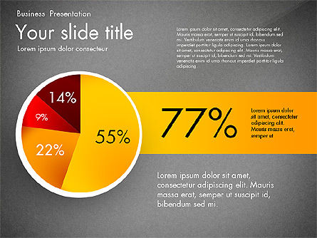 Data Driven Pie Chart Toolbox, Slide 14, 03152, Data Driven Diagrams and Charts — PoweredTemplate.com