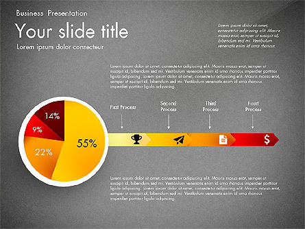 Dati grafico a torta guidato cassetta degli attrezzi, Slide 16, 03152, Diagrammi e Grafici con Dati — PoweredTemplate.com