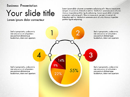 Kotak Alat Pie Chart Yang Digerakkan Data, Slide 5, 03152, Bagan dan Diagram berdasarkan Data — PoweredTemplate.com