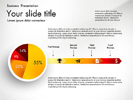 Data Driven Pie Chart Toolbox, Slide 8, 03152, Data Driven Diagrams and Charts — PoweredTemplate.com