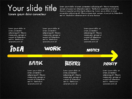 Idea de negocio Concepto de presentación, Diapositiva 12, 03153, Plantillas de presentación — PoweredTemplate.com