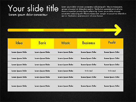 Business Idea Presentation Concept, Slide 15, 03153, Presentation Templates — PoweredTemplate.com