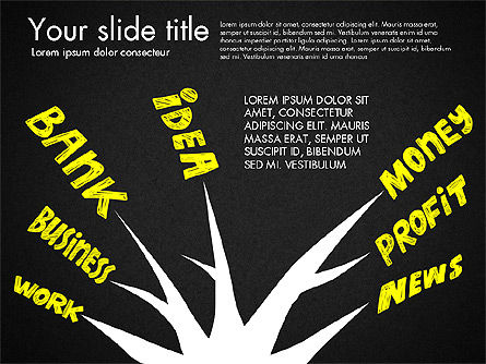 ビジネスアイデアの提示コンセプト, スライド 9, 03153, プレゼンテーションテンプレート — PoweredTemplate.com