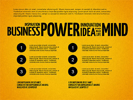 Concepto de presentación del pensamiento positivo, Diapositiva 12, 03157, Plantillas de presentación — PoweredTemplate.com