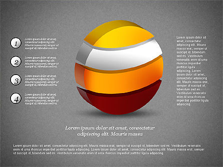 Forme tridimensionali cassetta degli attrezzi, Slide 15, 03158, Forme — PoweredTemplate.com