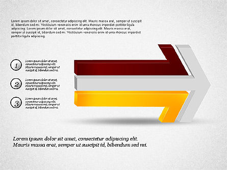 3 차원 도형 도구 상자, 슬라이드 4, 03158, 모양 — PoweredTemplate.com