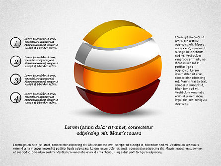 Forme tridimensionali cassetta degli attrezzi, Slide 7, 03158, Forme — PoweredTemplate.com
