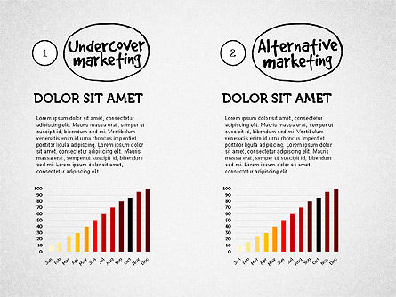 Diagram Pemasaran Gerilya, Slide 5, 03177, Model Bisnis — PoweredTemplate.com
