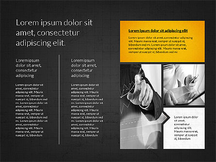 Diapositives de présentation d'entreprise, Diapositive 16, 03180, Modèles de présentations — PoweredTemplate.com