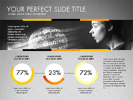 Company Profile Presentation, Slide 13, 03181, Data Driven Diagrams and Charts — PoweredTemplate.com