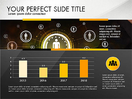 Company Profile Presentation, Slide 4, 03181, Data Driven Diagrams and Charts — PoweredTemplate.com
