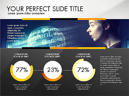 Società di presentazione profilo, Slide 5, 03181, Diagrammi e Grafici con Dati — PoweredTemplate.com
