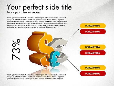 Währungsaustausch Infografiken, Folie 6, 03185, Infografiken — PoweredTemplate.com