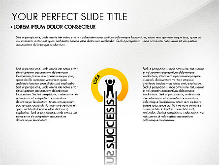 성공 컨셉 프리젠 테이션, 슬라이드 4, 03188, 프레젠테이션 템플릿 — PoweredTemplate.com