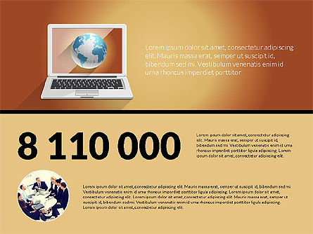 Dati del report guidato con il taccuino, Slide 15, 03195, Diagrammi e Grafici con Dati — PoweredTemplate.com