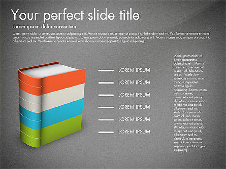 Concept de présentation de l'éducation, Diapositive 15, 03196, Graphiques et schémas pédagogiques — PoweredTemplate.com
