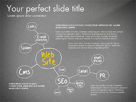Diagramma di org marketing online, Slide 11, 03198, Modelli di lavoro — PoweredTemplate.com