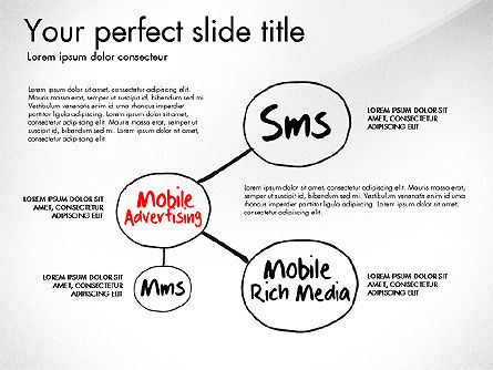 Online Marketing Org Diagram, Slide 4, 03198, Business Models — PoweredTemplate.com