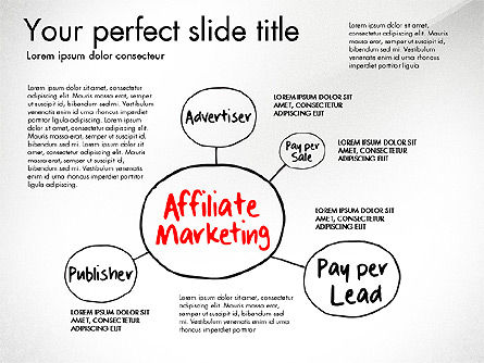 Online Marketing Org Diagram, Slide 6, 03198, Business Models — PoweredTemplate.com