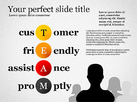 Team palavras cruzadas apresentação conceito, Modelo do PowerPoint, 03199, Modelos de Apresentação — PoweredTemplate.com