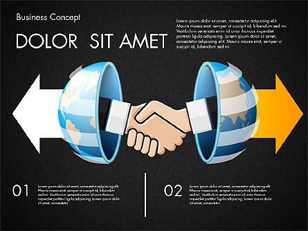 Tahap Dan Pilihan Proses Keuangan, Slide 9, 03209, Diagram Proses — PoweredTemplate.com