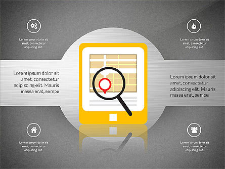 PowerPoint의 도형 이동, 슬라이드 12, 03210, 모양 — PoweredTemplate.com