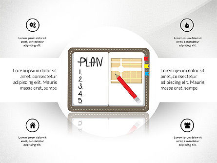 PowerPoint의 도형 이동, 슬라이드 2, 03210, 모양 — PoweredTemplate.com