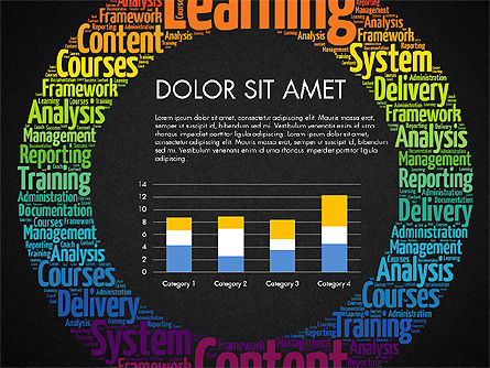 Concepto de Presentación de Aprendizaje, Diapositiva 14, 03212, Diagramas y gráficos educativos — PoweredTemplate.com
