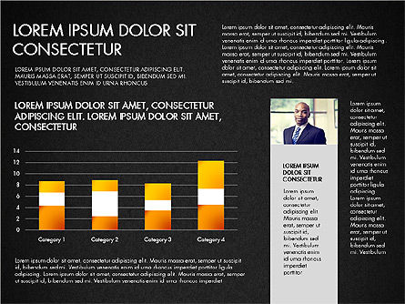 Company Report Concept, Slide 12, 03217, Presentation Templates — PoweredTemplate.com