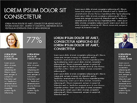 Konsep Laporan Perusahaan, Slide 13, 03217, Templat Presentasi — PoweredTemplate.com