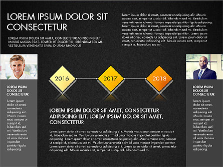 Concept de rapport d'entreprise, Diapositive 16, 03217, Modèles de présentations — PoweredTemplate.com
