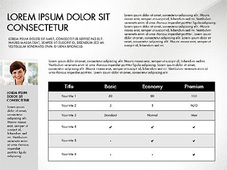Konsep Laporan Perusahaan, Slide 3, 03217, Templat Presentasi — PoweredTemplate.com