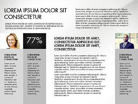 Concept de rapport d'entreprise, Diapositive 5, 03217, Modèles de présentations — PoweredTemplate.com