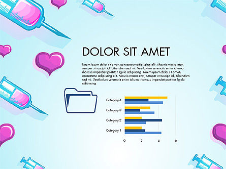 Medical Report Presentation Concept, Slide 4, 03225, Medical Diagrams and Charts — PoweredTemplate.com