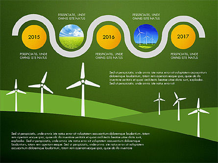 Wind Energy Presentation Template, Slide 16, 03227, Presentation Templates — PoweredTemplate.com