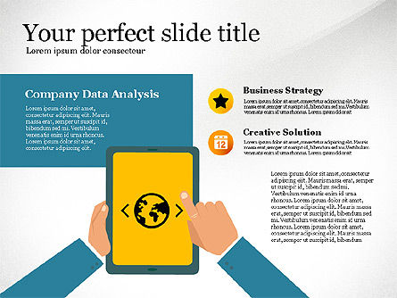 Online Training Presentation Template, Slide 5, 03231, Education Charts and Diagrams — PoweredTemplate.com