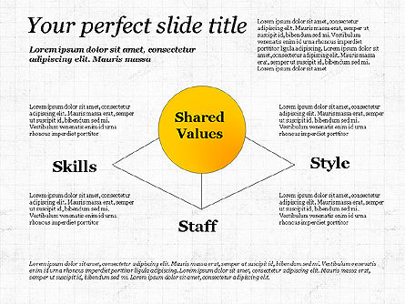 Shared Value Diagram, Slide 4, 03232, Business Models — PoweredTemplate.com